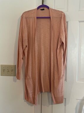 Torrid Blush Pink Open-Front Cardigan Sweater NWT